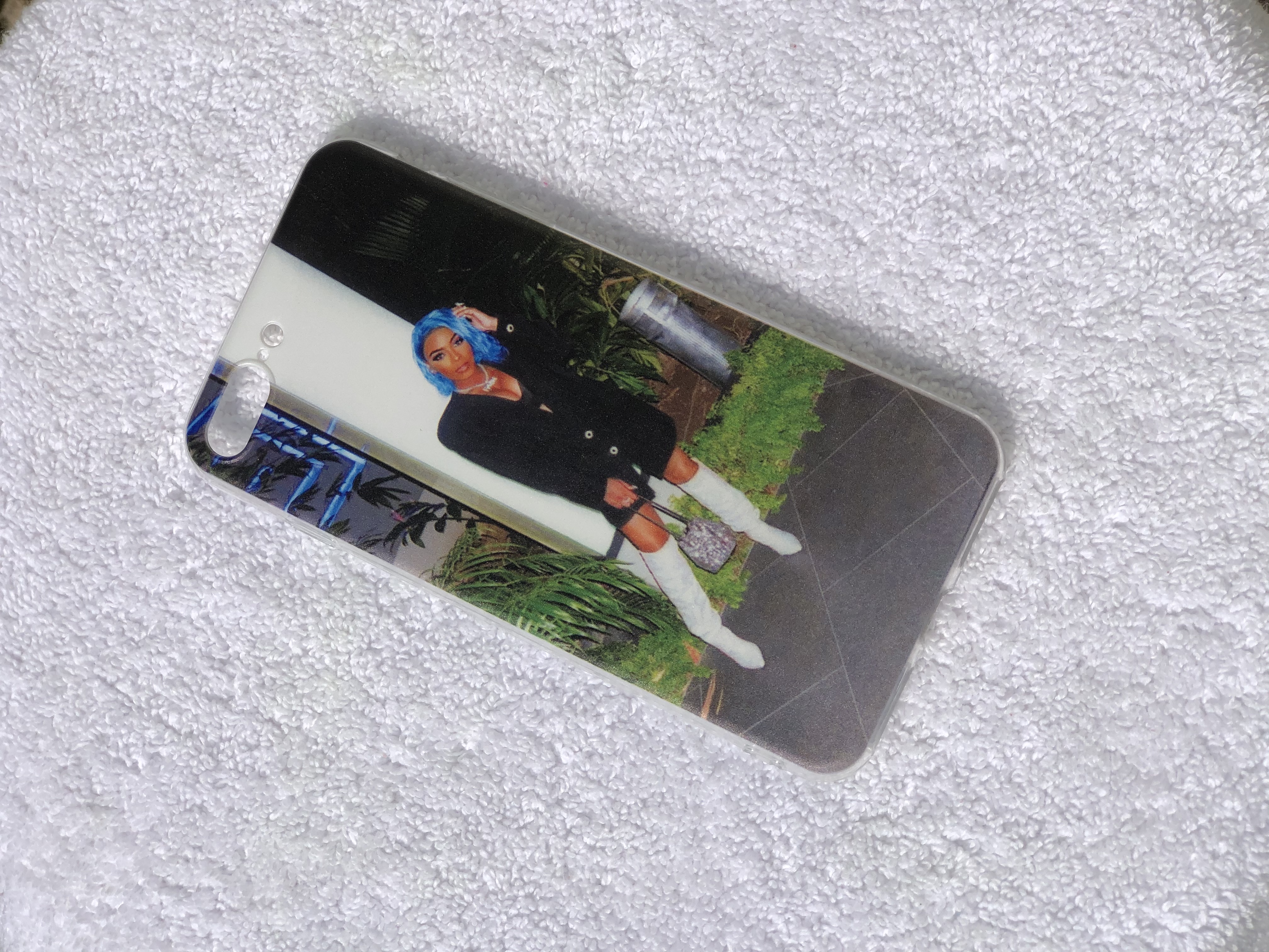 Clear Soft Silicone Custom Phone Case - Bizstart101